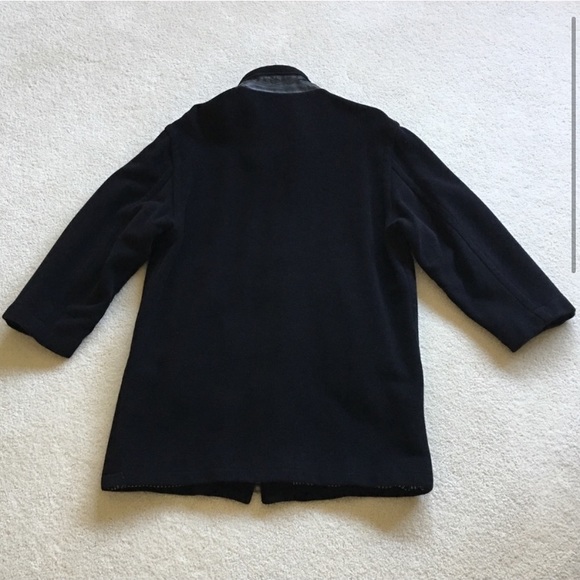 Robert Comstock-Men’s Wool Blend Coat - Picture 2 of 5